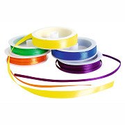 Colorations - Satin Ribbon 16 Spools Colored, 120mtr.