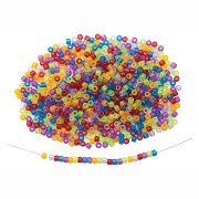 Colorations - Glitter Stringing Beads Color in Bag, 453 grams