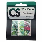 Colorations - Washi Tape Planten 3 Rollen, 5mtr. 
