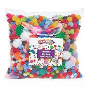 Colorations - Zak Pompoms 450 gram, 1200st.