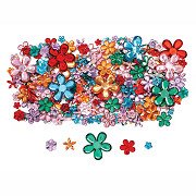 Colorations - Farbige Blumen-Strasssteine, 300 Stück.
