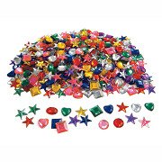 Colorations - Glitter Rhinestone Shapes, 570pcs.