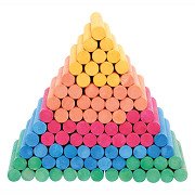 Colorations - Colored Dustless Chalk, 100 pcs.