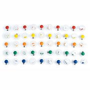 Colorations - Easy Grip Stamps Megaset, 50 pcs.