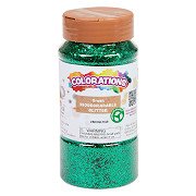 Colorations - Biologisch abbaubarer Glitzer - Grün, 113 Gramm