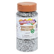 Colorations - Biodegradable Glitter - Silver, 113 grams