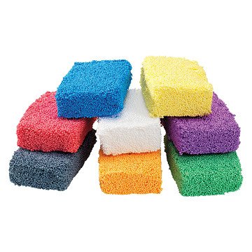 Colorations - Foam Klei Kleur, Set van 8