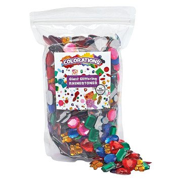 Colorations - Glittery Rhinestones Large, 453 grams