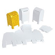 Colorations - Foldable Paper Mailbox, Set of 20