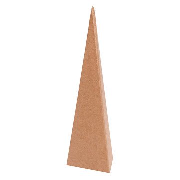 Colorations - 3D Papier-mache Craft Pyramids, 10 pcs.