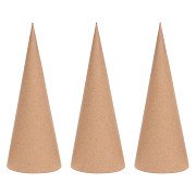 Colorations - Papier-mache Cones - 20 cm, 20 pcs.