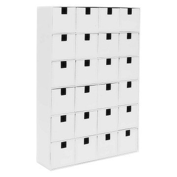 Malvorlagen - Pappmaché-Box - Adventskalender