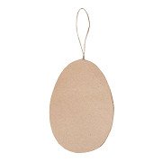 Colorations - Papier-mache Egg Ornaments, 6pcs.