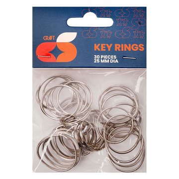 Colorations - Keychains 25 mm, 30 pcs.