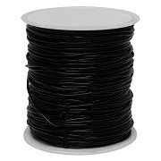 Colorations - Schwarzes Gummiband - 50 m, 1 mm