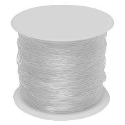 Colorations - Transparent Elastic Cord - 25 m, 1 mm