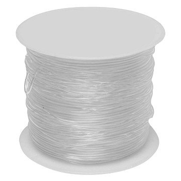 Colorations - Transparent Elastic Cord - 25 m, 1 mm