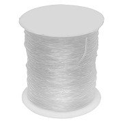 Colorations - Transparent Elastic Cord - 50 m, 1 mm