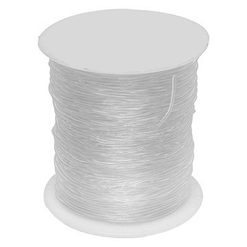 Colorations - Transparent Elastic Cord - 50 m, 1 mm