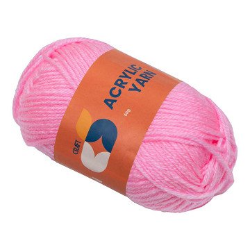 Colorations - Acrylgaren Roze, 50g