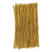 Colorations - Gold Metallic Chenille Wire, 100pcs.