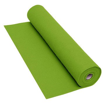 Colorations - Light Green Felt Roll - 160 gsm, 5 m x 45 cm