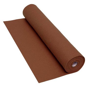 Colorations - Brown Felt Roll - 160 gsm, 5 m x 45 cm