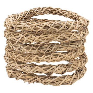 Natural Wreaths, 6 pcs.