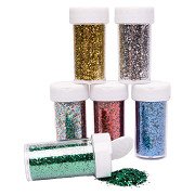 Colorations - Bioglitter 20g, 6 pcs.