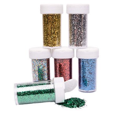 Colorationen - Bioglitter 20g, 6 Stk.