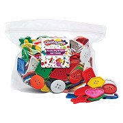 Colorations - Sehr große, helle Knöpfe, 450 Gramm