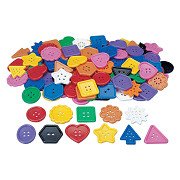 Colorations - Very Large, Bright Buttons, 450 Grams