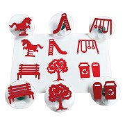 Colorations - Easy Grip Stempeln Spielplatz