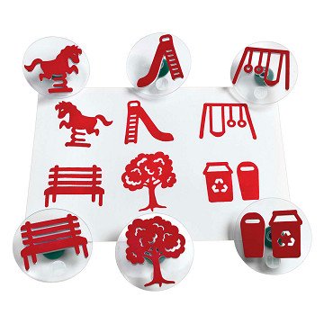 Colorations - Easy Grip Stempeln Spielplatz