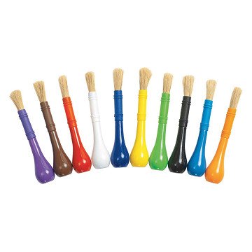 Colorations - Easy-Grip Verfkwasten, 10st.
