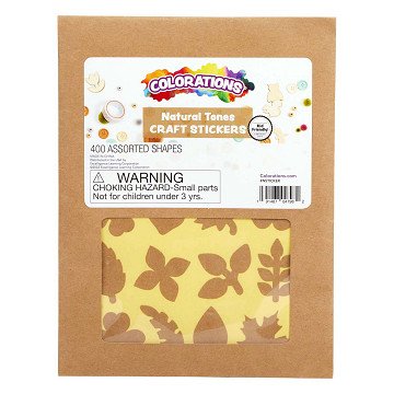 Colorations – Botanische Bastelaufkleber, 400 Stk.