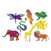 Colorations - Scratch Figures Animal Shapes - 48pcs.
