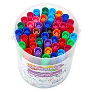 Colorations – Abwaschbare Stempelmarker, 44 Stück.