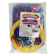 Colorations – Buntes Traumfänger-Bastelset – 12er-Set