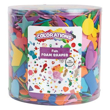 Colorations - Foam Knutselvormpjes - 227gr.