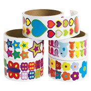 Colorations – Bunte Aufkleber – 5 Rollen