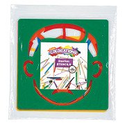 Colorations - Herbruikbare Emoties Sjablonen - 6st.