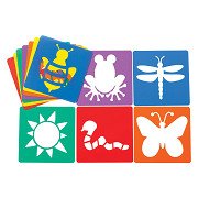 Colorations - Reusable Garden Stencils - 12 pcs.
