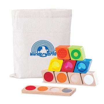 Wonderworld Wooden Sensory Blocks