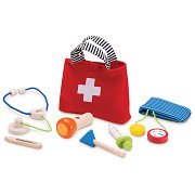 Wonderworld Arzt-Set aus Holz in Tasche