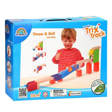 Marble Run Throw & Roll
