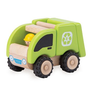 Wonderworld Wooden Garbage Truck