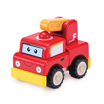 Wonderworld Wooden Fire Truck