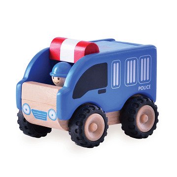 Wonderworld Houten Mini Politiewagen