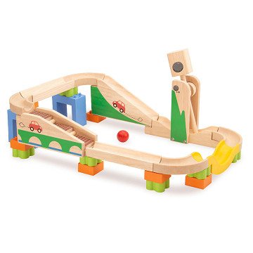Wooden Marble Run Boost-Up Track